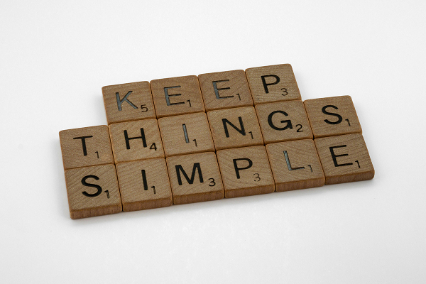 Brown Wooden Scrabble Tiles in Close Up Shot